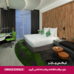 اتاقی با فضای بزرگ‌تر، مناسب برای اقامت لوکس با امکانات کامل و طراحی مدرن.