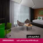سوئیت Sky Garden با فضای نشیمن و اتاق خواب مجزا، طراحی لوکس و منظره شهر در هتل Al Khoory Sky Garden دبی