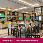 نمایی از رستوران پشت‌بام هتل بارسلو استانبول با چشم‌اندازی زیبا از شهر و چیدمانی مدرن.​